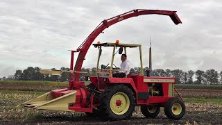 Oldtimer Häckseln 27102024 Maisernte  Spektakel bij van Bakel [upl. by Doane]