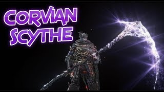 Dark Souls 3 Great Corvian Scythe Weapon Showcase Ep17 [upl. by Gine]