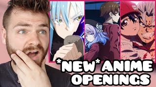 First Time Reacting to NEW ANIME OPENINGS  2024 APRIL EDITION  ANIME REACTION [upl. by Dehlia88]