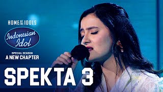 FEMILA  HALU Feby Putri  SPEKTA SHOW TOP 11  Indonesian Idol 2021 [upl. by Kathryn]