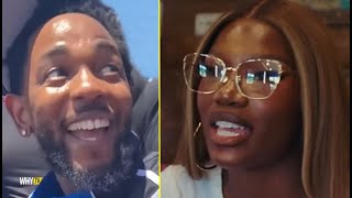 Kendrick Lamar Tells Who Is The Best Female Rapper In The Game She Is Female Kendrick Lamar [upl. by Anivlis]