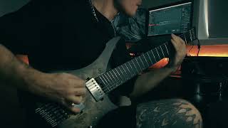 Goc guitars  Ilumina   Hotone Ampero mini djent playthrough [upl. by Ritchie]