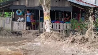 fenomena alam ombak bono  tidal bore  15 Januari 2024 [upl. by Lenwood967]