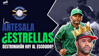 Tatis y Estrellas al acecho de un error de Pujols y Escogido  En Vivo la Antesala [upl. by Dwain]