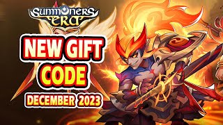 Summoners Era New Gift Code  Summoners Era New Gift Code December 2023 [upl. by Nivat988]