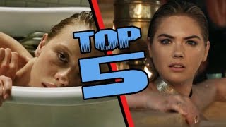 TOP 5  Bathtub scenes in Movies [upl. by Eveneg]