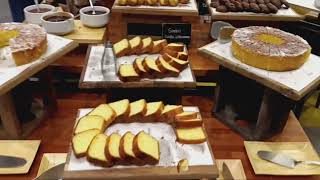 Hilton Sao Paulo Morumbi Brazil Breakfast Buffet [upl. by Chappie]