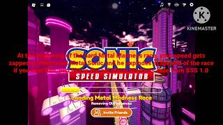 Sonic Speed Simulator  Old Metal Madness race Old VS New [upl. by Zined]