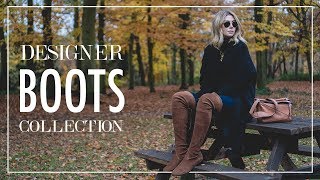 Designer Boots Collection amp Outfit Ideas For Winter [upl. by Acimat]