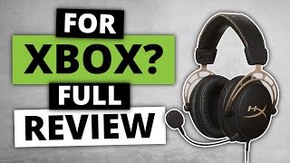 GOLDHyperX Cloud Alpha Review  Best Headset Under 100 [upl. by Irotal]