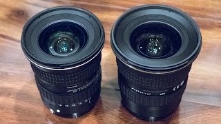 Tokina 1120mm vs Tokina 1116mm  Canon EF Mount [upl. by Suhail224]