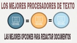 Los mejores procesadores de texto para 2024 las mejores opciones para redactar documentos [upl. by Weitzman]