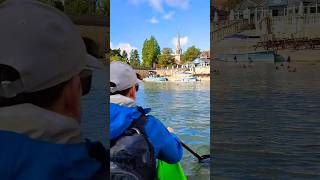 EXPLORING THE THAMES kayak kayaklife life music usa sports sport shorts [upl. by Elleirua529]