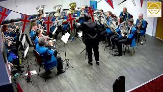 Sale Brass Band  First half  Boarshurst Band Club [upl. by Zennie]