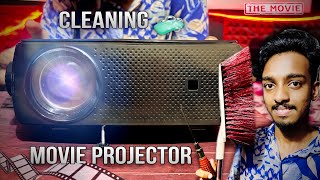 My Home Cinema Projector cleaning video  Action dude [upl. by Anikas]