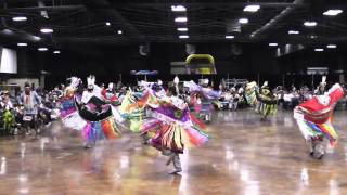 Jingle Fancy Shawl Women 1834 BEST Durant Powwow 2011 [upl. by Dionis]