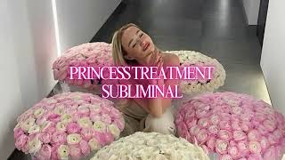 Princess Treatment Subliminal 🌸 attracts love amp luxury and radiates feminine energy 582 Hz [upl. by Prevot]