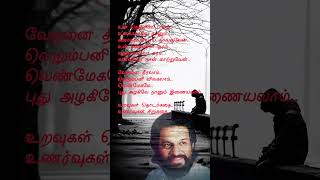 Uravugal Thodarkathai Lyrics shorts  உன் நெஞ்சிலே பாரம்  KJ Yesudas  viral whatsapp sadsongs [upl. by Adnam]