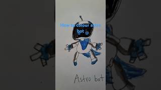 How to coloir astro bot from astro bot PS5 music [upl. by Gwenni]