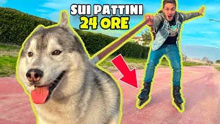 VIVO 24 ORE SUI PATTINI 🛼CHALLENGE ASSURDA 😱 [upl. by Adiene]