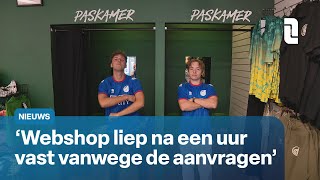 Drukte bij Fortunawinkel voor shirt Fernando Ricksen  L1 Nieuws [upl. by Baxy]