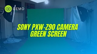 Sony PXWZ90 Camera Settings for Green Screen Premiere Pro [upl. by Salisbarry295]