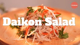 Daikon Salad a Simple 2 Step Recipe [upl. by Sesylu]