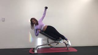 Incline SideLying Dumbbell Lateral Raises [upl. by Sura]