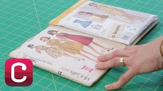 How to Read a Sewing Pattern with Liesl Gibson I Creativebug [upl. by Fritzie]