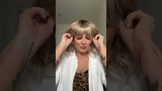 ELLEN WILLE PERLA WIG  Try on with Jo Bald Mother Tucker 🤍 hairloss wigreview hairtok wigs [upl. by Nuhsal]