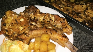 Pork Ribs Chop RecipeTGK021 [upl. by Ahsiner]