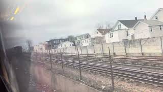 Riding MBTA commuter rail Greenbush line from South Station to Greenbush [upl. by Nnylear]