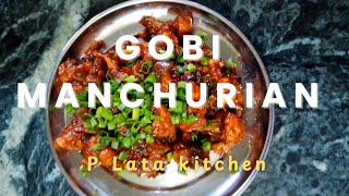 Crispy Gobi Manchurian  Veg Manchurian Recipe  PLataKitchen [upl. by Abana]