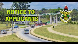 How to step by step review KNUST application form 2022 [upl. by Reilly]