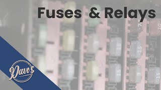 Fuses and Relays [upl. by Ursal]