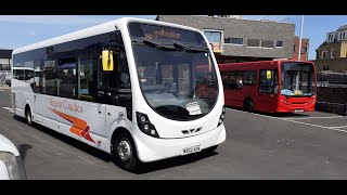 Regent Coaches MX62 AXN departs from Deal Station Car Park 17052020 [upl. by Cleopatra]