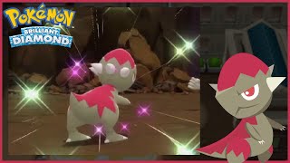 LIVE FULL ODDS Shiny Cranidos in Pokemon Brilliant Diamond [upl. by Enytsirk]