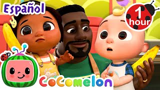 Sí sí frutas 🍌🍌🍌  ¡CoComelon  Canciones Infantiles en Español Latino [upl. by Ordnael]