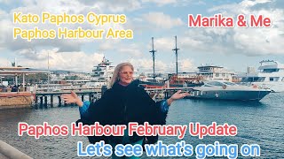 The Paphos Harbour whats New for February Kato Paphos Harbour Cyprus [upl. by Pat]