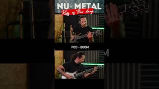 Nu Metal Riff of the Day  POD  BOOM metal numetal [upl. by Letsirk]