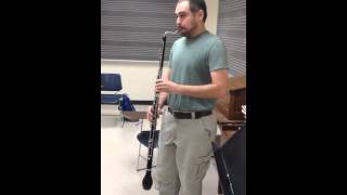 When a Bassoonist Gets a Bass Oboe [upl. by Ttevi]