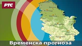 Vremenska prognoza  23 januar 2016 do kraja dana [upl. by Novahs239]