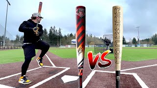 2023 BONESABER HYBRID vs 2023 SELECT PWR  BBCOR Baseball Bat Showdown [upl. by Aidnic494]