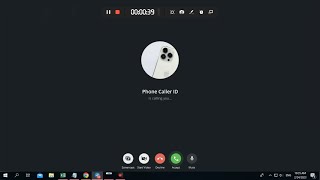 TelegramEXE incoming calloutgoing call answer call ringtones on Windows 10 [upl. by Yregerg53]