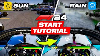 F1 24 Start Tutorial Master all Conditions [upl. by Lilithe68]