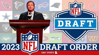 2023 NFL Draft Order For 1st Round [upl. by Repsihw]