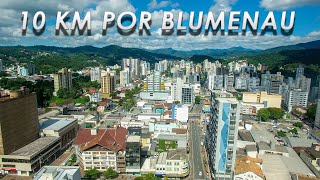 Passeio por Blumenau em Santa Catarina por drone 4k [upl. by Armalda]