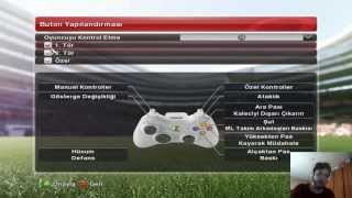 Pes 2014 Geniş Kapsamlı GamePad Ayarı wFacecam [upl. by Fe]