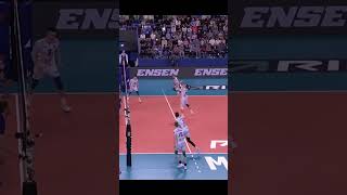 fake spikeVolleyballvolleyball gamevolleyru [upl. by Hudnut]