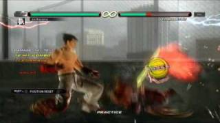 Tekken 6 BR Jin Kazama combo video [upl. by Catie]